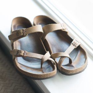 Birkenstock Mayari Leather Tobacco 39